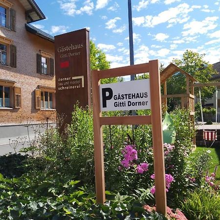 Gaestehaus Gitti Dorner Hittisau Eksteriør billede